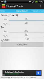 Free Nitrox And Trimix APK for PC