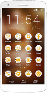 Free Luxicons Polka Dots Gold APK for Android