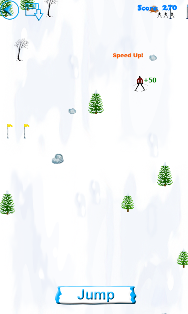 Alpine Skier Screen 2