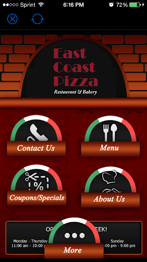 East Coast Pizza and Bakery