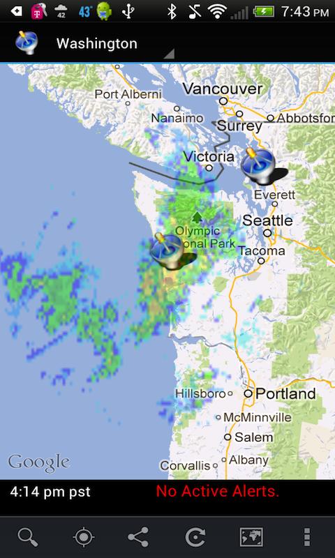 Android application Radar Buddy Pro Weather Radar screenshort