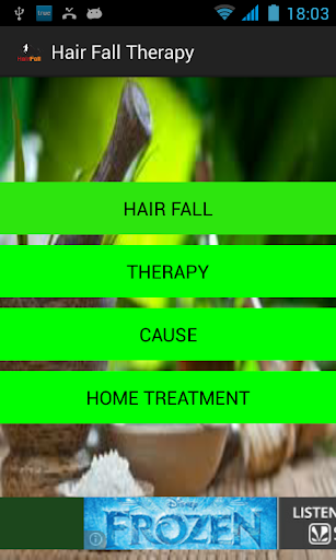 Hair fall thearpy