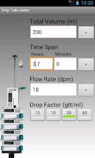 Drip Rate Calculator Screenshots 3