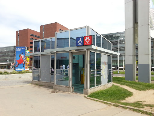 Metro Stations Pankrac Elevators