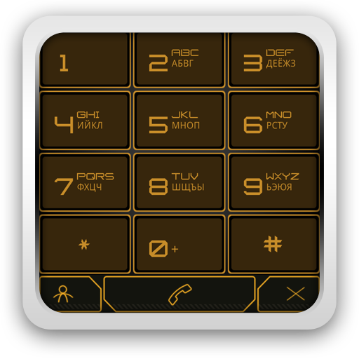 exDialer Cyber theme 通訊 App LOGO-APP開箱王