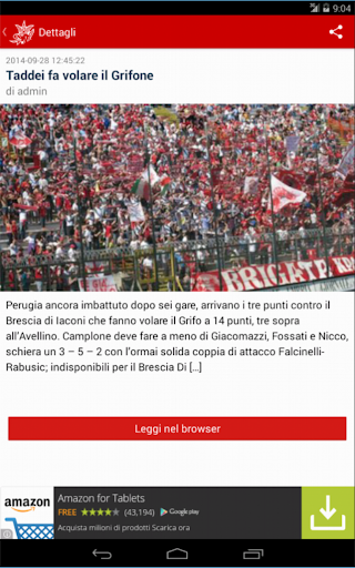 【免費新聞App】Forza Grifo Perugia-APP點子