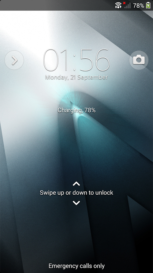 Android application XPERIA™ Reality Theme screenshort