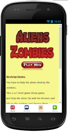 Aliens Destroy Zombies Free