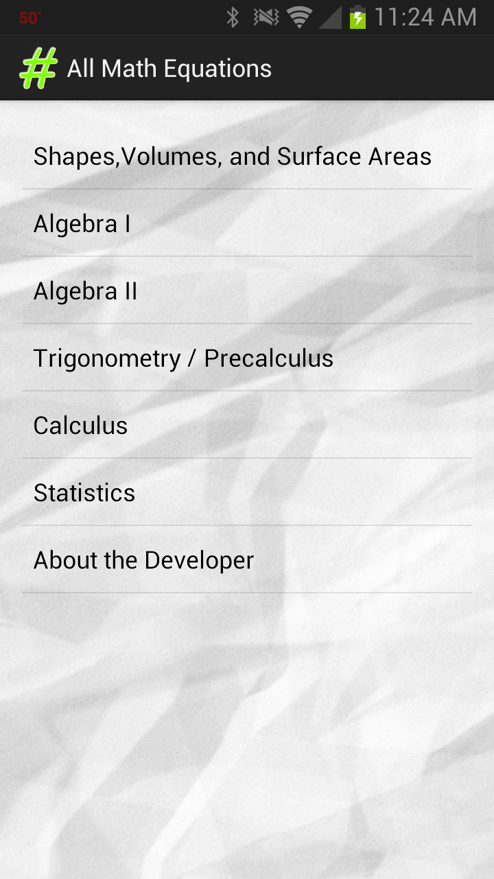 Math Formulas Pro Screen 2