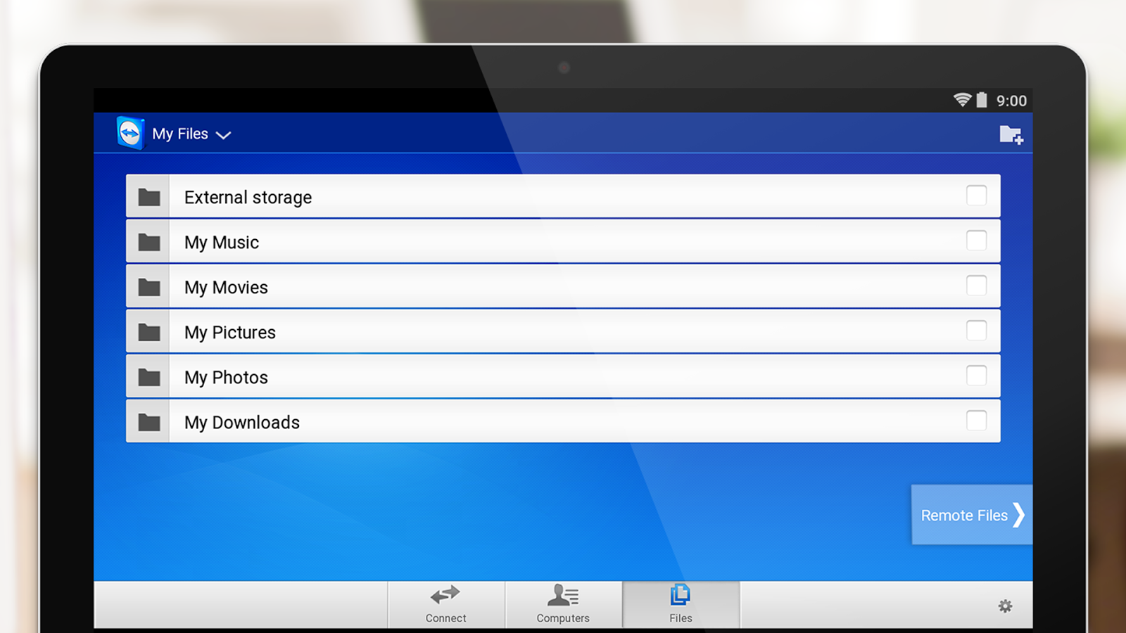 TeamViewer for Remote Control - screenshot