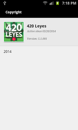 【免費醫療App】420 Leyes-APP點子