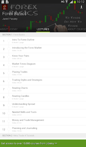 【免費教育App】Forex Basics - Udemy Course-APP點子