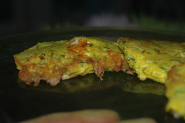 zucchini feta pancakes