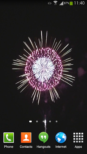 【免費個人化App】Fireworks Live Wallpaper HD 4-APP點子