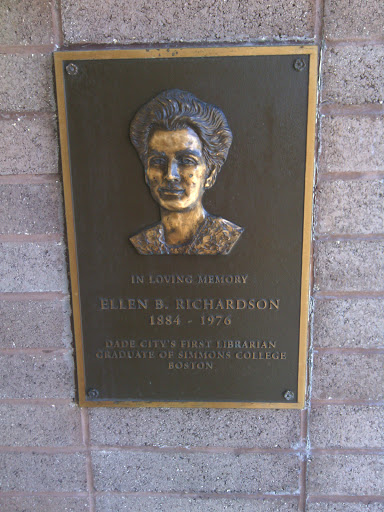 Ellen B. Richardson Memorial Plaque