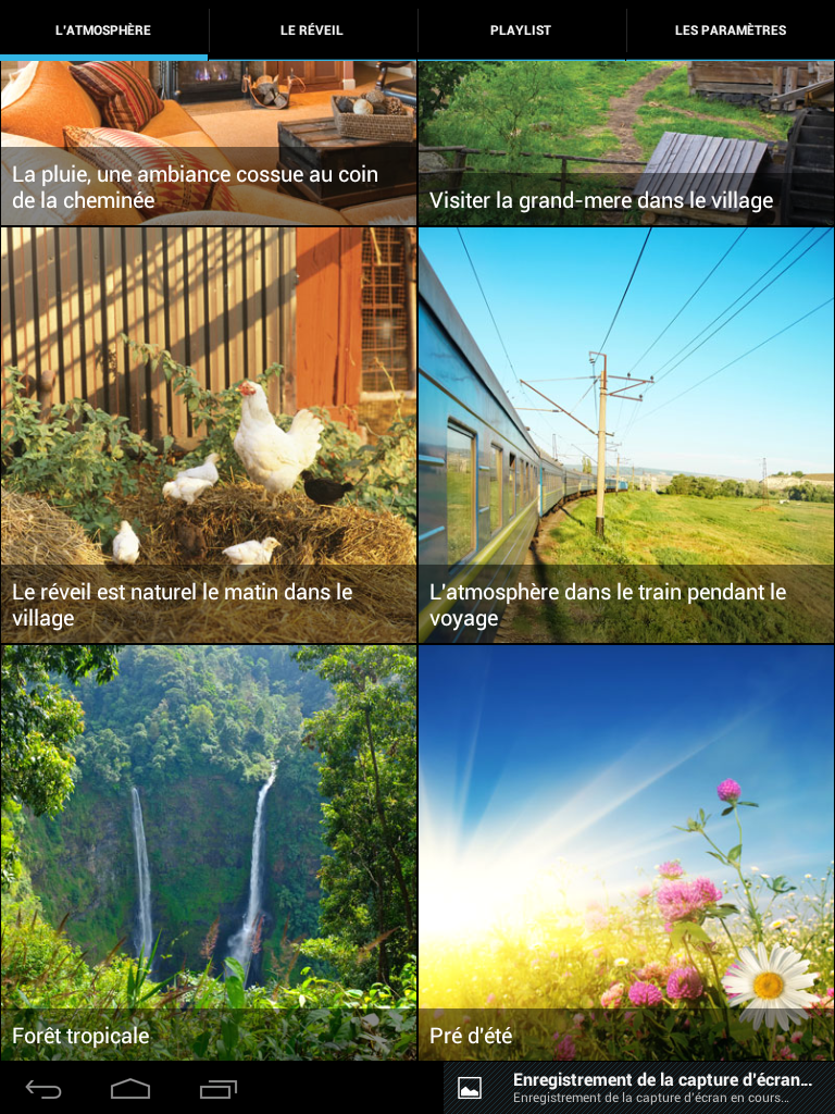 Sons de la nature - Ecosounds Screen 3