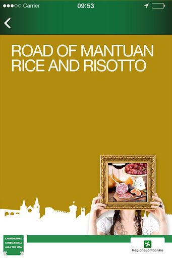 Road of Mantuan rice