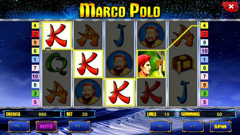 Marco Polo Deluxe slot Screen 3