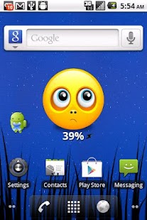 Smiley Battery Widget AD FREE