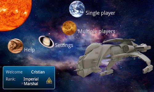 Android application Space Battleships Pro screenshort