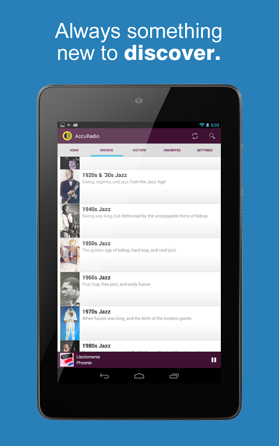 AccuRadio Android Apps on Google Play