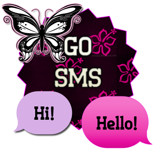 PinkFlower/GO SMS THEME 個人化 App LOGO-APP開箱王