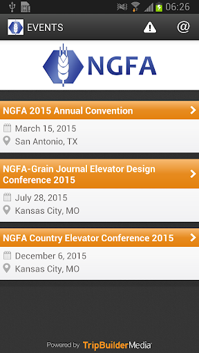 NGFA 2015 Events