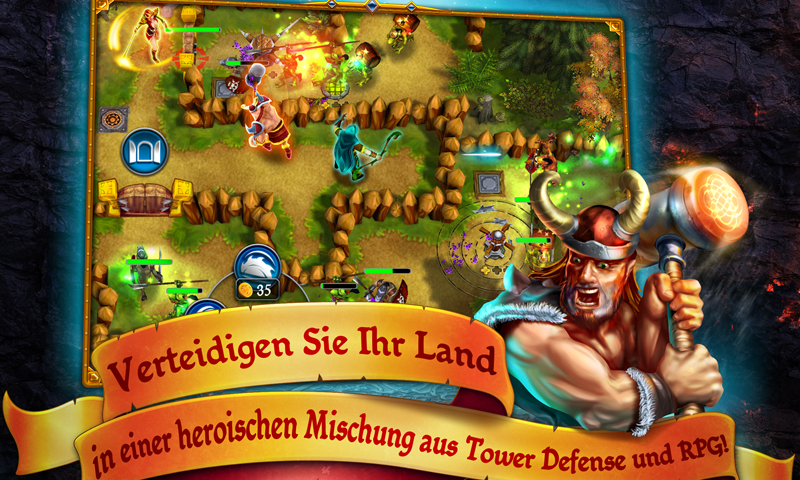 Android application Defenders of Suntoria screenshort