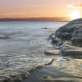 Sunrise at Staithes by Mike Hawkwind - Novices Only Landscapes