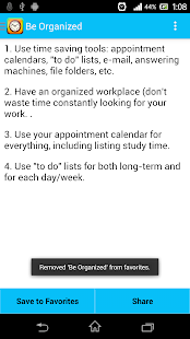 Time Management Tips - screenshot thumbnail