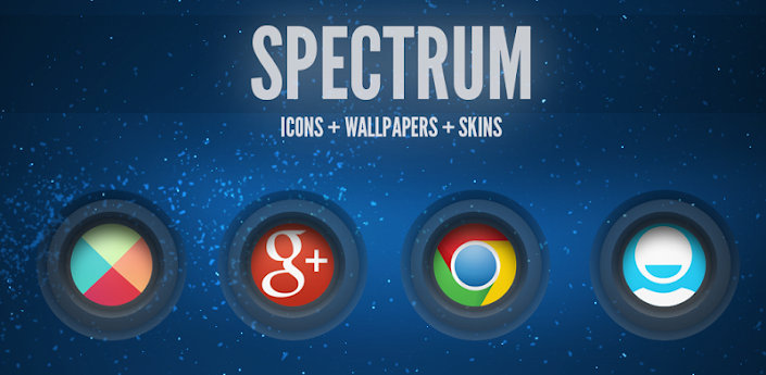 free download android full pro mediafire qvga tablet armv6 apps Spectrum Icon Pack APK v1.0 themes games application