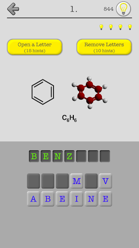 Hydrocarbons Chemical Formulas