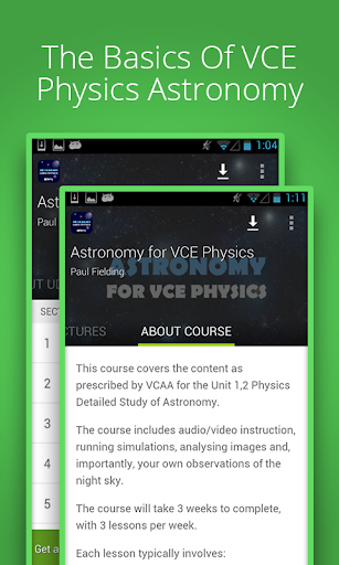 Astronomy For VCE Physics