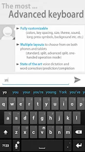 Thumb Keyboard Screenshot