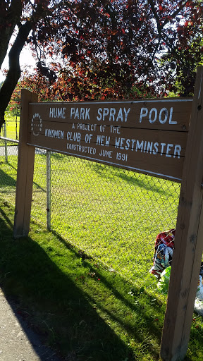 Hume Park Spray Pool
