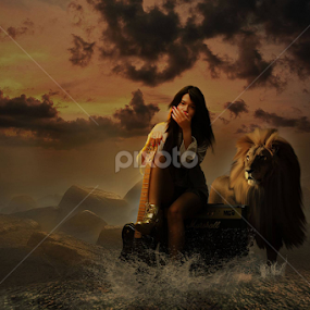 The Rocker Lady by Jun Manolang - Digital Art People