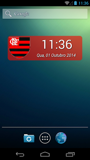 Digital Clock Flamengo