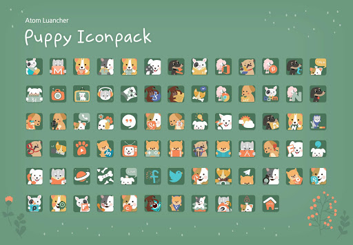 Puppy Atom Iconpack