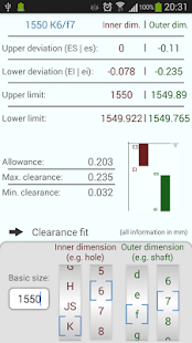 Free Download ISO Tolerances (DIN ISO 286-1) APK