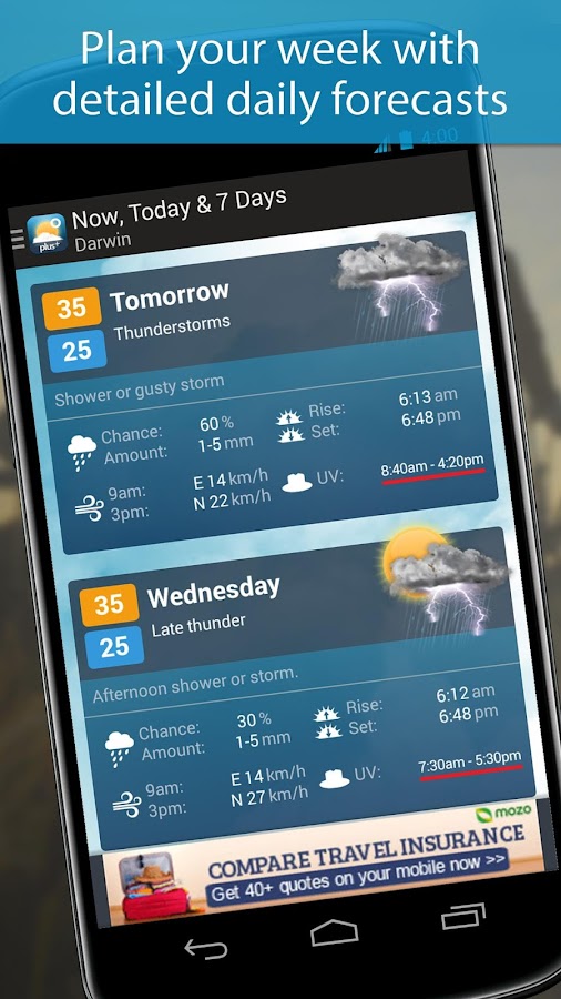 Weatherzone Android Apps on Google Play