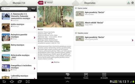 【免費旅遊App】Lietuvos muziejų E. gidas-APP點子