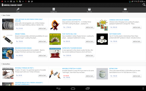 【免費購物App】Nikhils Magic Shop-APP點子