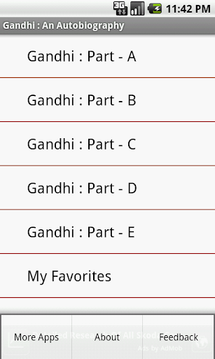 Gandhi – An Autobiography