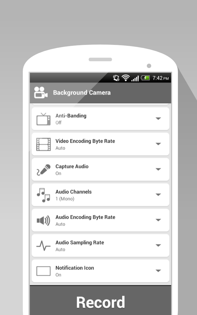 Background Camera Screen 2