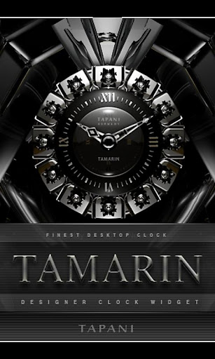 Tamarin Luxury Clock Widget