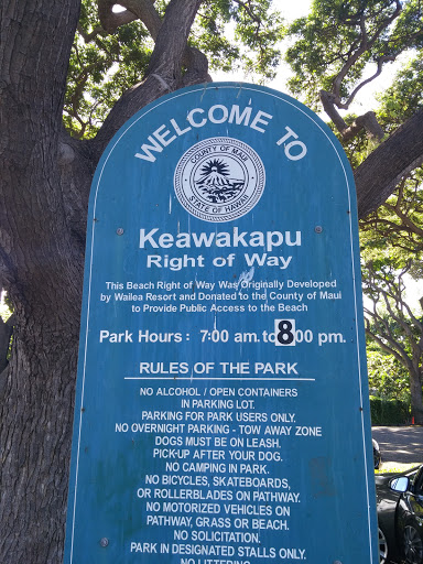 Keawakapu - Right Of Way Park
