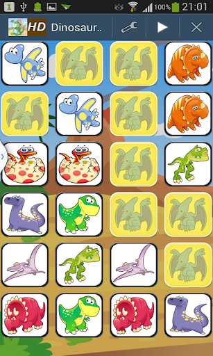 【免費解謎App】Dinosaur Memory Games for Kids-APP點子