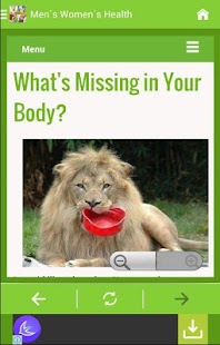 Men's Women's Health Screenshots 2