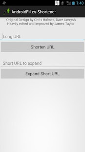 Androidfil.es URL Shortener