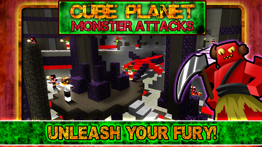 Cube Planet Monster Attacks